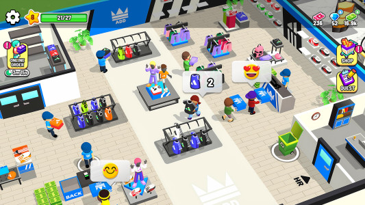 اسکرین شات 6 بازی My Perfect Outlet: Mall Tycoon