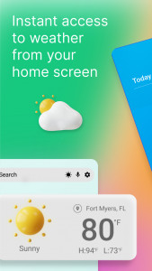 اسکرین شات 1 برنامه Weather Home - Live Radar