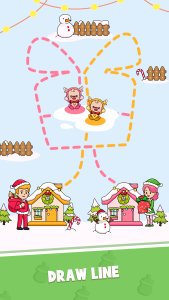 اسکرین شات 1 بازی Home Rush - Draw to Home
