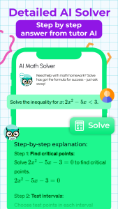 اسکرین شات 2 برنامه Homework Helper AI Math Solver