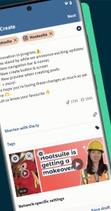 اسکرین شات 3 برنامه Hootsuite: Schedule Posts