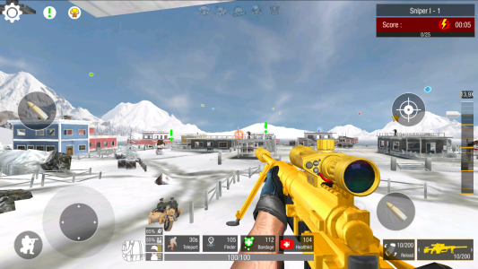 اسکرین شات 8 بازی BulletStrike: Shooting Game
