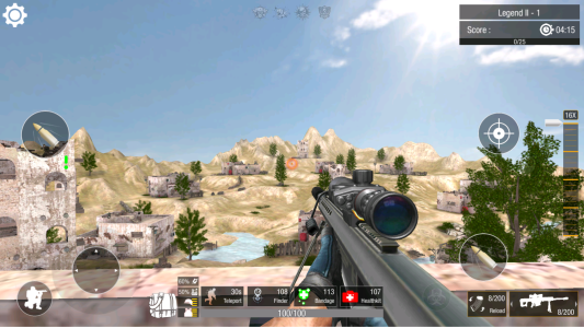 اسکرین شات 7 بازی BulletStrike: Shooting Game