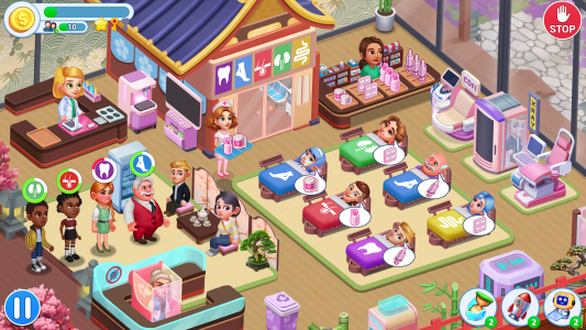 اسکرین شات 4 بازی Doctor Clinic - Hospital Games