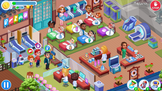 اسکرین شات 5 بازی Doctor Clinic - Hospital Games