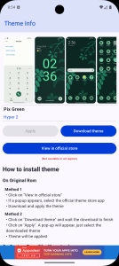 اسکرین شات 2 برنامه HyperOS Themes & Wallpapers