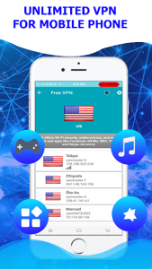 اسکرین شات 3 برنامه Free Super VPN Proxy master: XVPN