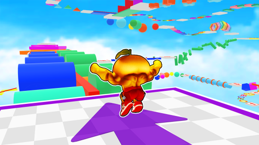اسکرین شات 5 بازی Monster Parkour: Blox Obby Run