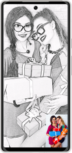 اسکرین شات 2 برنامه Pencil Sketch Photo Editor