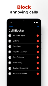 اسکرین شات 3 برنامه iCallScreen - Phone Dialer