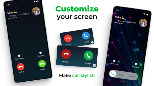 اسکرین شات 8 برنامه iCallScreen - Phone Dialer
