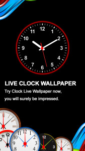 اسکرین شات 5 برنامه Smart Clock Live Wallpaper