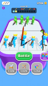 اسکرین شات 1 بازی ادمک جنگی : ادغام نبرد جنگی