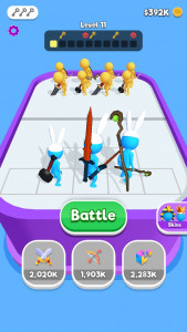 اسکرین شات 3 بازی ادمک جنگی : ادغام نبرد جنگی