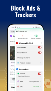 اسکرین شات 7 برنامه Free Adblocker Browser:Adblock