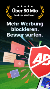 اسکرین شات 1 برنامه FREE ADBLOCKER BROWSER