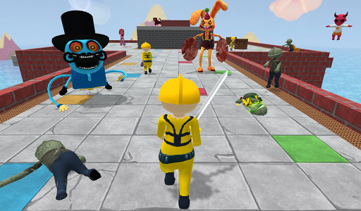 اسکرین شات 3 بازی Zombie School: Horror Monters