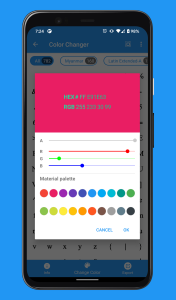 اسکرین شات 2 برنامه zFont Tool - Android Font Tool