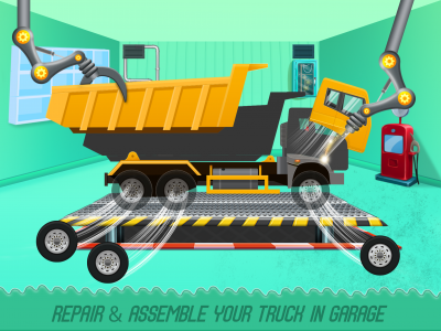 اسکرین شات 1 برنامه Truck Adventure Game: Car Wash