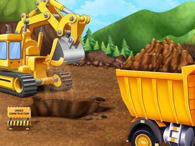 اسکرین شات 1 بازی Construction Games Build House