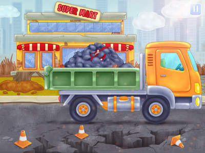 اسکرین شات 8 بازی City Construction: Truck Games