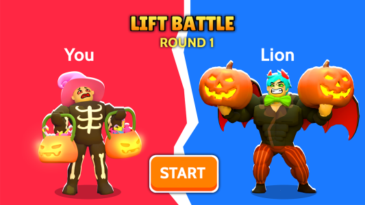 اسکرین شات 5 بازی Lifting Hero 3D: Idle Muscle