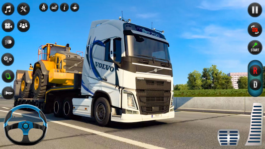 اسکرین شات 3 بازی Euro Truck Simulator driving