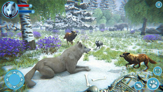 اسکرین شات 2 برنامه WildCraft: Animal Sim