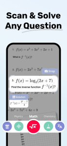 اسکرین شات 1 برنامه Homework AI - Math & Essay App