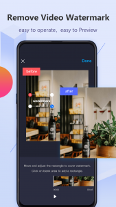 اسکرین شات 3 برنامه Video Eraser, Remove Watermark