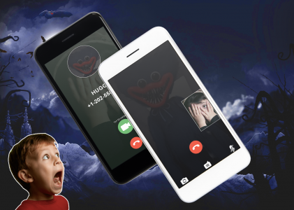 اسکرین شات 3 برنامه fake call from Huggy Wuggy