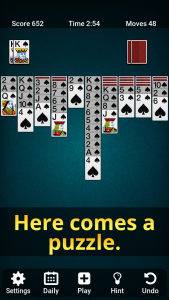 اسکرین شات 2 بازی Spider Solitaire