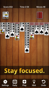 اسکرین شات 3 بازی Spider Solitaire