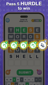 اسکرین شات 5 بازی Hurdle - Guess The Word