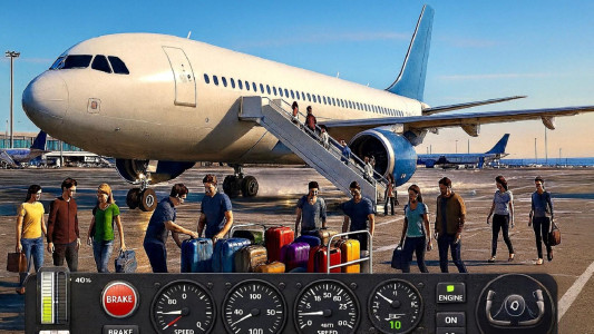 اسکرین شات 2 بازی Flight Simulator Real Take off