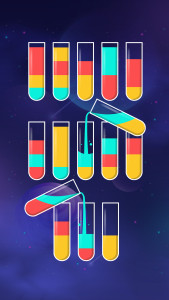 اسکرین شات 3 بازی Water Sort Puzzle Color Game