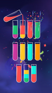 اسکرین شات 2 بازی Water Sort Puzzle Color Game