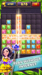 اسکرین شات 2 بازی Block Puzzle Gems Classic 1010