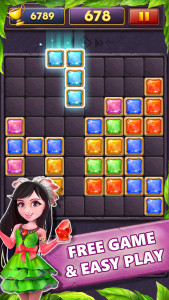 اسکرین شات 1 بازی Block Puzzle Gems Classic 1010