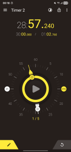 اسکرین شات 4 برنامه Stopwatch Timer
