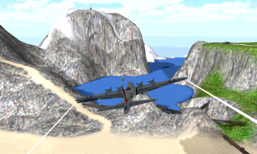 اسکرین شات 2 بازی FLIGHT SIMULATOR: War Plane 3D