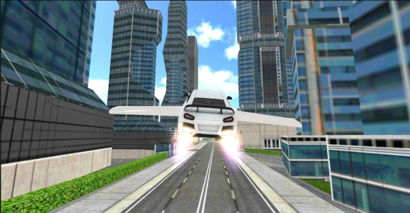 اسکرین شات 3 بازی Flying Car Sim