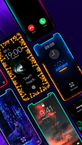 اسکرین شات 2 برنامه Edge Lighting: LED Borderlight