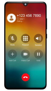 اسکرین شات 7 برنامه iCall Dialer Contacts & Calls