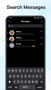 اسکرین شات 4 برنامه Messages: Phone 16, OS 18