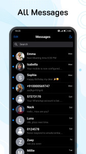اسکرین شات 1 برنامه Messages: Phone 16, OS 18