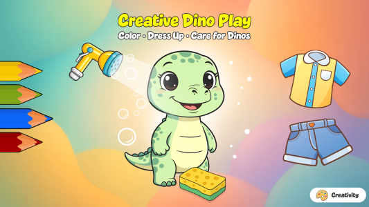 اسکرین شات 5 بازی Dino puzzle & games for kids