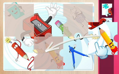اسکرین شات 7 برنامه Kids puzzle - Educational game
