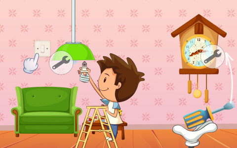 اسکرین شات 4 برنامه Kids puzzle - Educational game