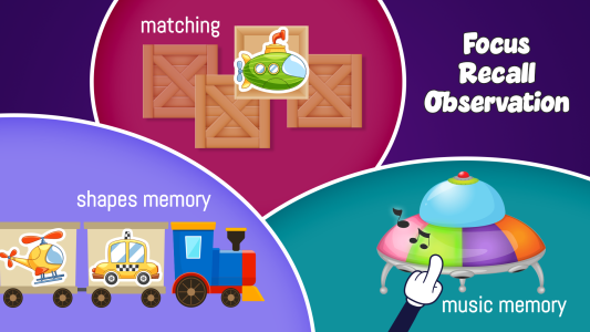 اسکرین شات 3 برنامه Car games and puzzles for kids